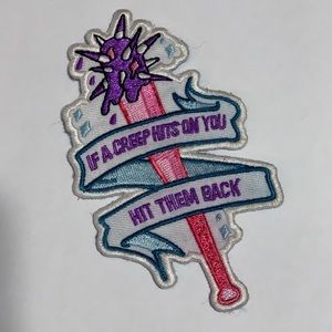 Used Sugarbones.net “If A Creep Hits On You” Patch